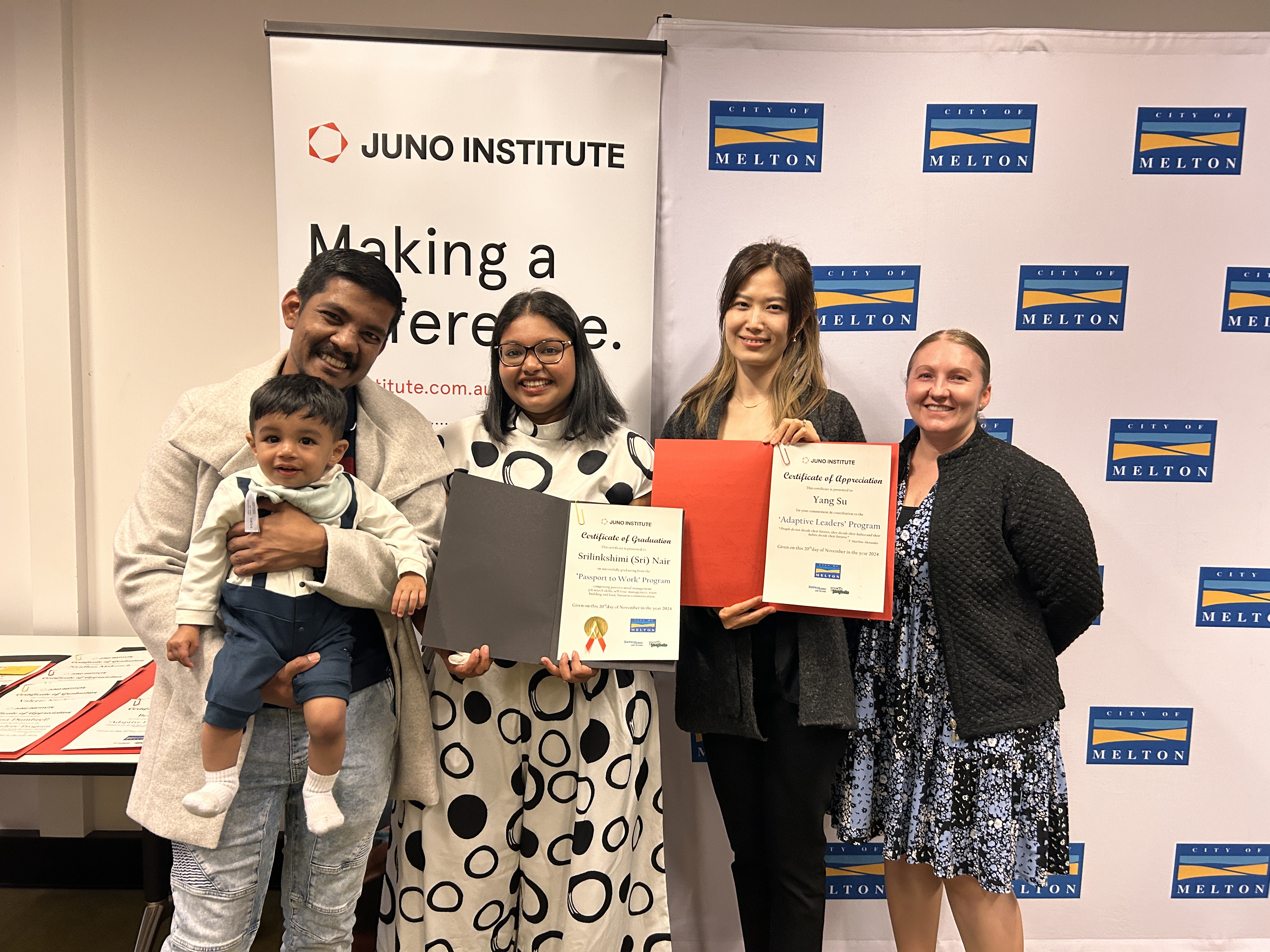 Passport to Work graduation ceremony