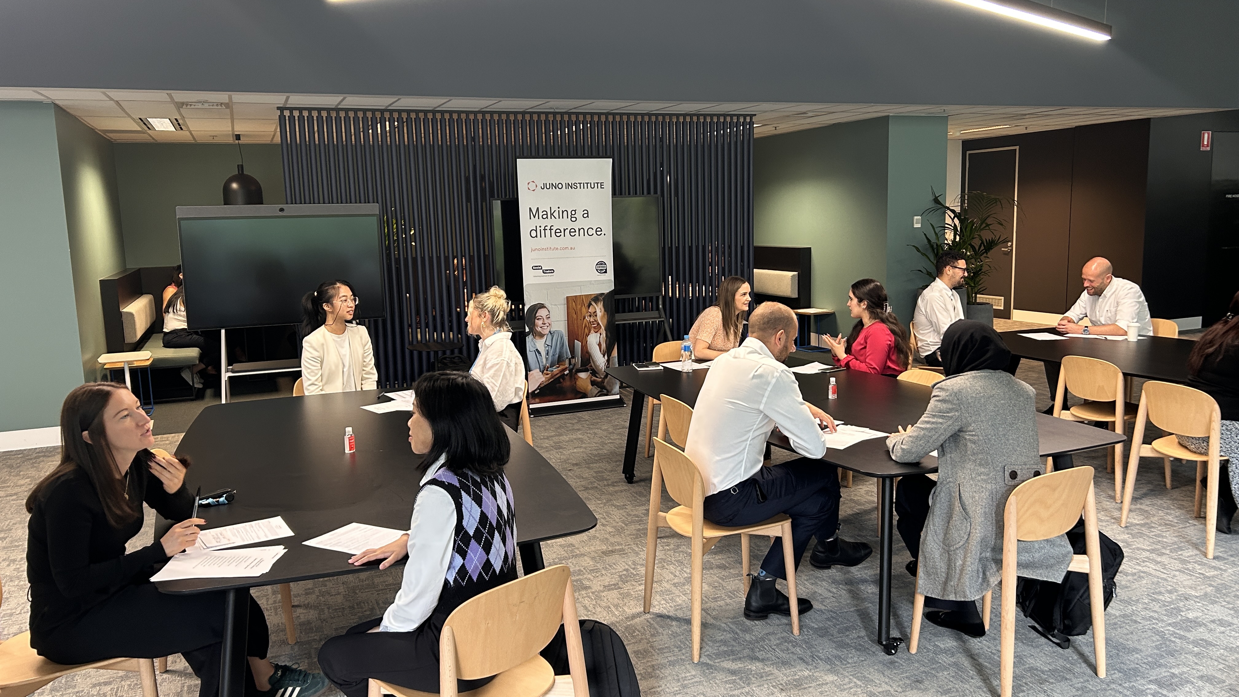 Leadership Leap workshop session